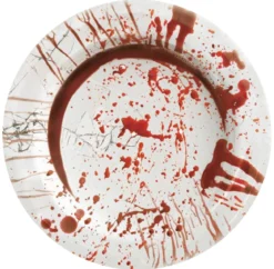 Tallrikar, blodig 23 cm 6 st