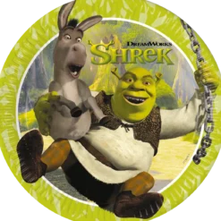 Tallrikar, Shrek 23 cm 8 st
