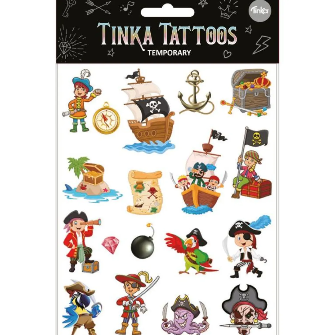 TATUERING PIRAT TINKA TATTOO