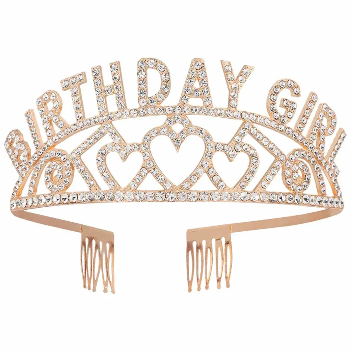 Tiara, birthday girl metall