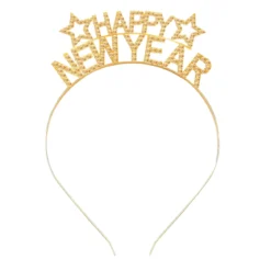 Tiara, happy new year guld