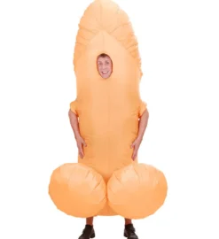 Uppblåsbar dräkt, penis