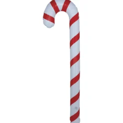 Uppblåsbar käpp, polkagris 90 cm