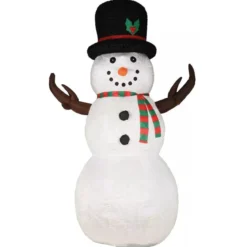 Uppblåsbar props, snögubbe 260 cm