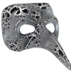 Venetiansk mask, silver