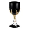 Vinglas, Goblet Skull svart 25 cl