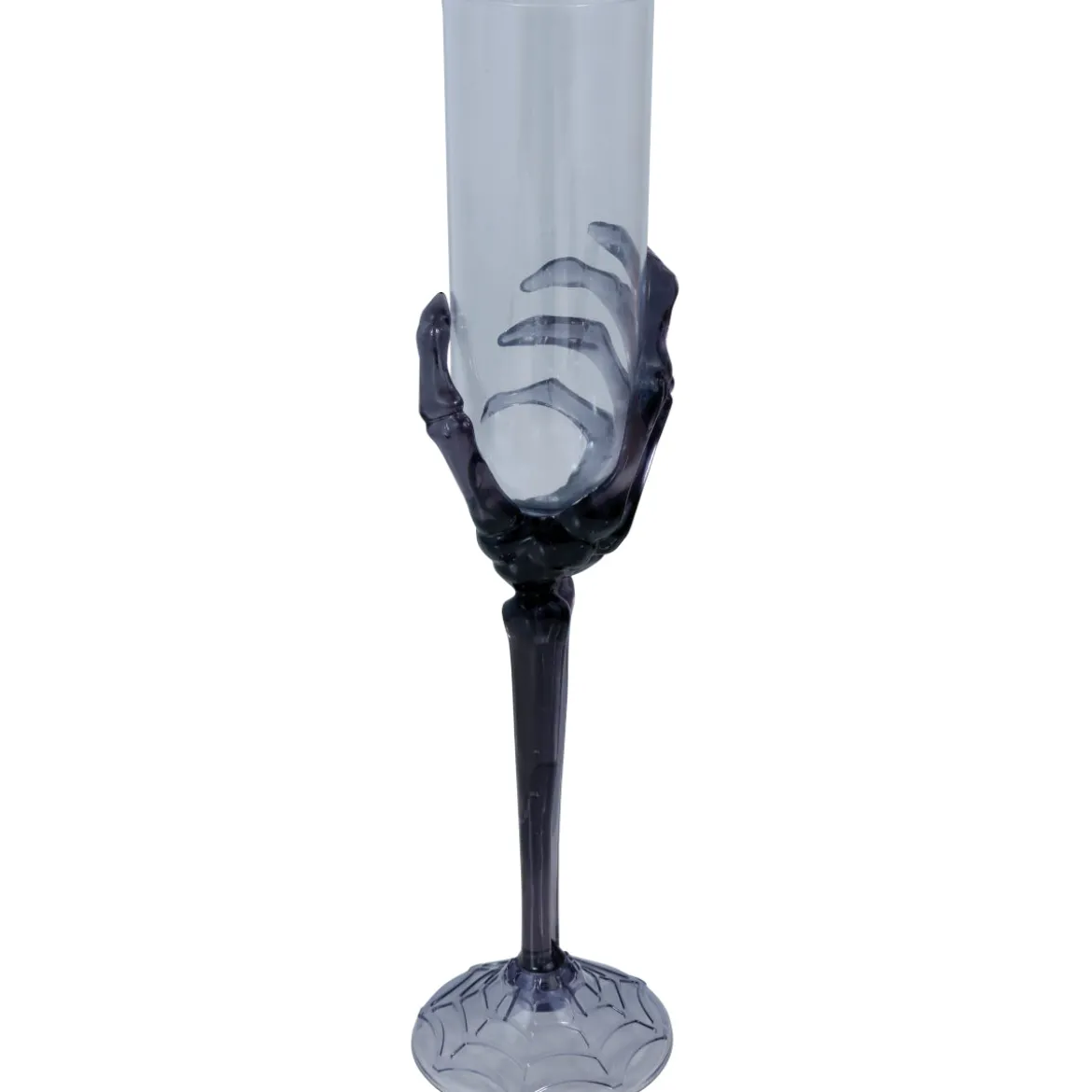 Vinglas i plast skelett 25 cm